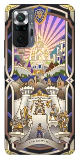 Чехол на Xiaomi Redmi Note 10 Pro WOW forever stormwind фото 1 из 1