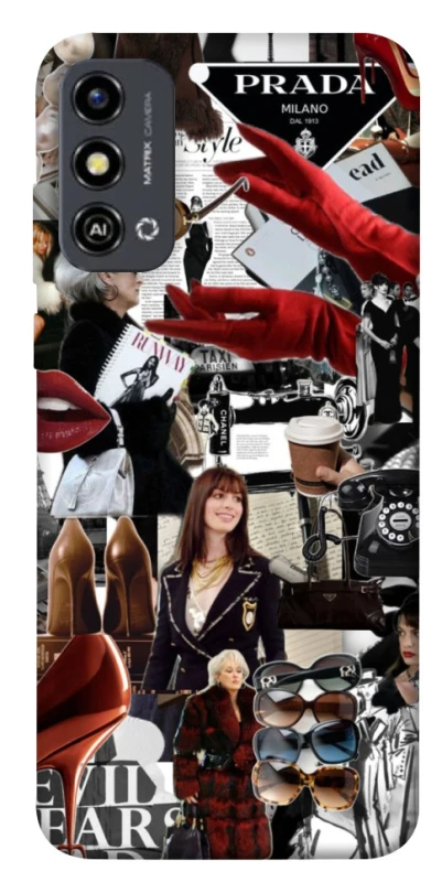 Чохол на ZTE Blade A53 Fashion collage ver.13 фото 1 з 1