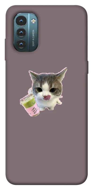 Чохол на Nokia G21 cat matcha фото 1 з 1
