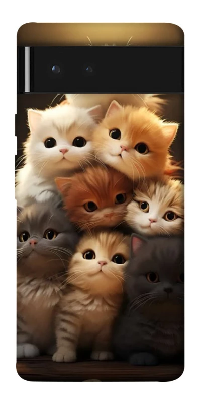 Чехол на Google Pixel 6 Чехол Kittie Love v2 фото 1 из 1