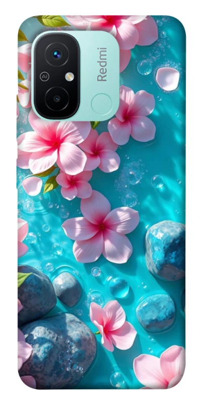 Чохол на Xiaomi Redmi 12C / Poco C55 Flowers v19 фото 1 з 1