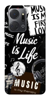 Чехол на Huawei Honor X7a Music is Life фото 1 из 1