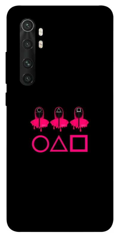 Чохол на Xiaomi Mi Note 10 Lite squid game v3 фото 1 з 1