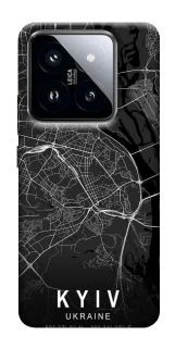 Чехол на Xiaomi 14 Pro Kyiv map фото 1 из 1