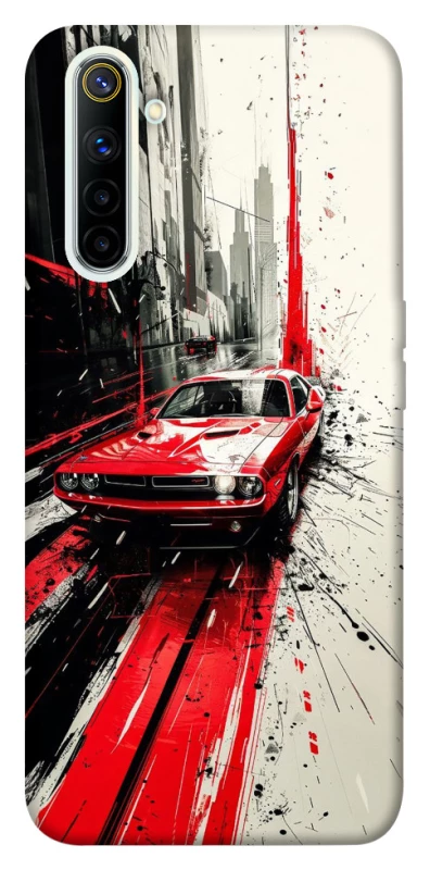 Чехол на Realme 6 Painted Mustang фото 1 из 1