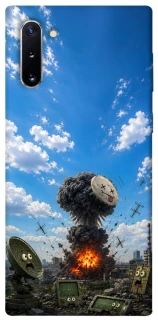 Чехол на Samsung Galaxy Note 10 Moscow never sleeps ver.6 фото 1 из 1