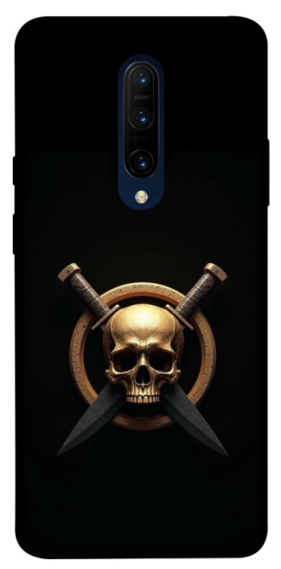 Чохол на OnePlus 7 Pro Golden Skull фото 1 з 1