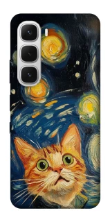 Чехол на Infinix Hot 60i paint cat фото 1 из 1