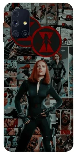 Чохол на Samsung Galaxy M31s Black Widow фото 1 з 1