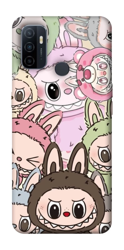 Чехол на Oppo A53 / A32 / A33 All Labubu 3 фото 1 из 1