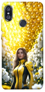 Чехол на Xiaomi Redmi Note 5 Pro / Note 5 (AI Dual Camera) Cyber space girl ver.2 фото 1 из 1