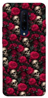 Чехол на OnePlus 7 Pro Черепа и розы фото 1 из 1