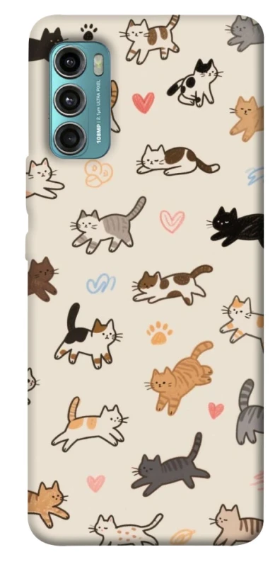 Чохол на Motorola Moto G60 Cat style ver.2 фото 1 з 1