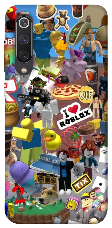 Чохол на Xiaomi Mi 9 SE Roblox collage ver.5 фото 1 з 1