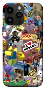 Чехол на Apple iPhone 14 Pro Max (6.7") Roblox collage ver.5 фото 1 из 1