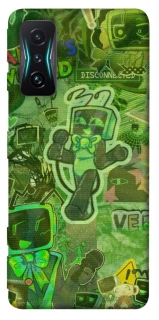 Чохол на Xiaomi Redmi K50 Gaming Dandysworld tv green theme фото 1 з 1