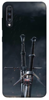 Чохол на Samsung Galaxy A70 (A705F) Мечі Ведьмака фото 1 з 1