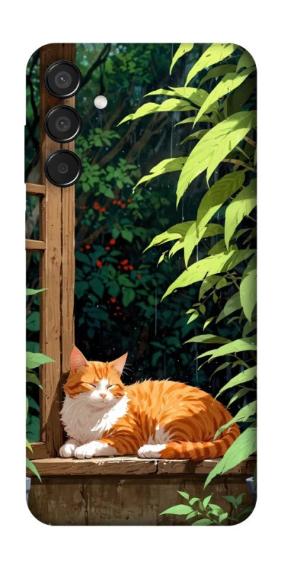 Чохол на Samsung Galaxy M15 5G red cat фото 1 з 1