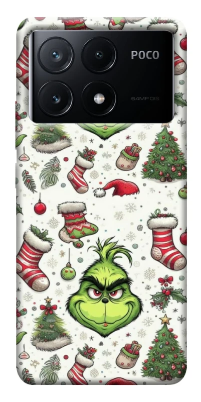 Чехол на Xiaomi Poco X6 Grinch mood ver.3 фото 1 из 1