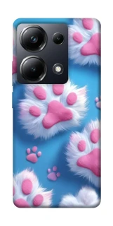 Чехол на Xiaomi Poco M6 Pro 4G Cat paw фото 1 из 1