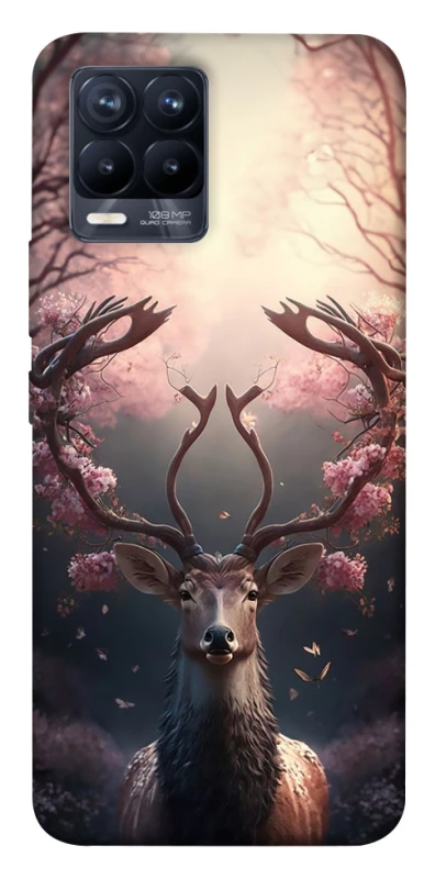 Чехол на Realme 8 Скандинавский олень v3 фото 1 из 1