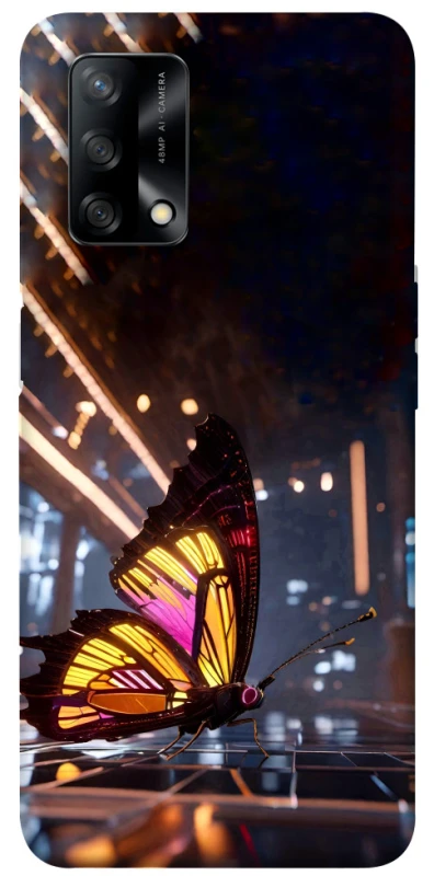 Чехол на Oppo A74 4G Cyber butterfly фото 1 из 1