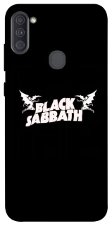 Чехол на Samsung Galaxy A11 Black Sabbath logo ver.2 фото 1 из 1