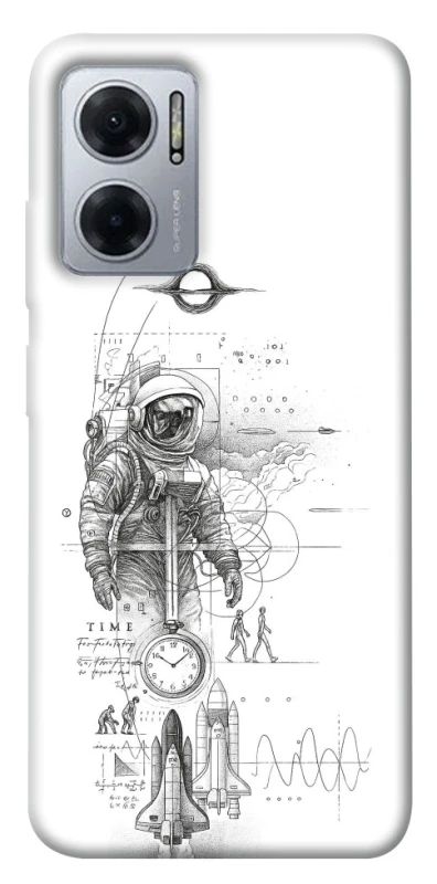 Чехол на Xiaomi Redmi Note 11E Tattoo ver.1 фото 1 из 1