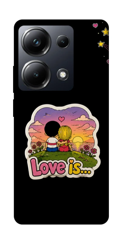 Чохол на Xiaomi Poco M6 Pro 4G Love is ver.5 фото 1 з 1