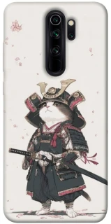 Чохол на Xiaomi Redmi Note 8 Pro Samurai Cat Warrior фото 1 з 1