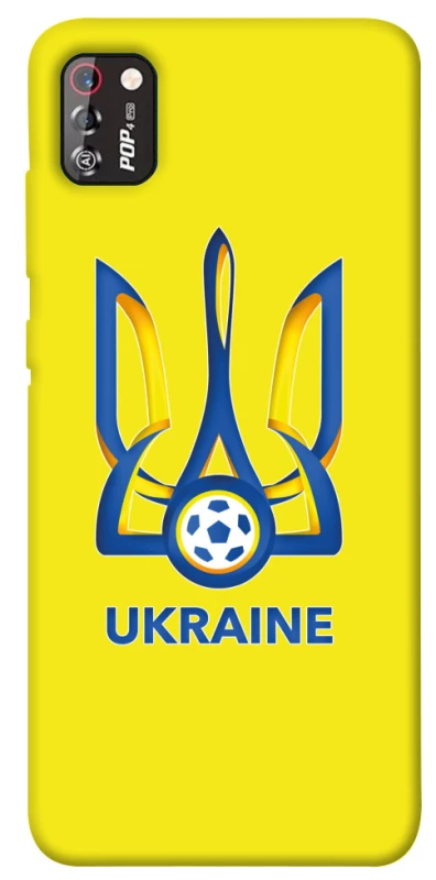 Чохол на TECNO POP 4 Pro Футбольний Герб фото 1 з 1