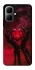 Чехол на Infinix Smart 10 Heart in the hands of a skeleton фото 1 из 1