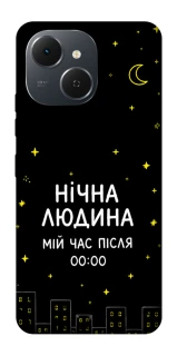 Чехол на TECNO Spark 40C Нічна людина фото 1 из 1