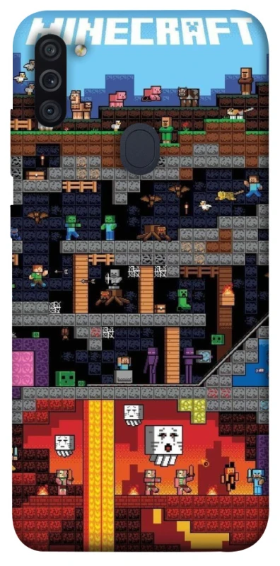 Чохол на Samsung Galaxy M11 Minecraft фото 1 з 1