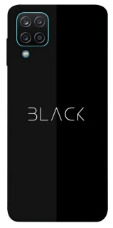 Чохол на Samsung Galaxy M12 Black фото 1 з 1