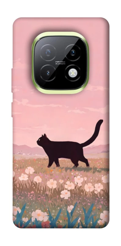 Чохол на Realme Narzo 70 Turbo cat on a field фото 1 з 1