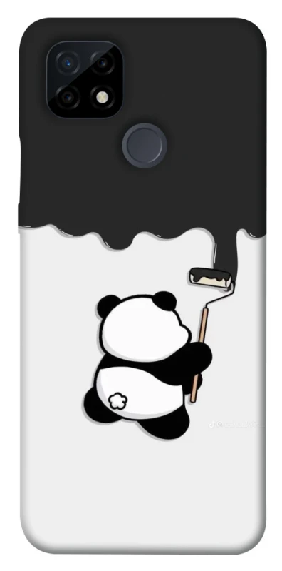 Чехол на Realme C21 Panda painter фото 1 из 1