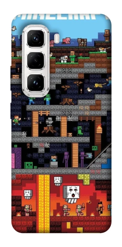 Чохол на Infinix Hot 50 Pro Minecraft фото 1 з 1