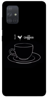 Чохол на Samsung Galaxy A71 Black coffee фото 1 з 1