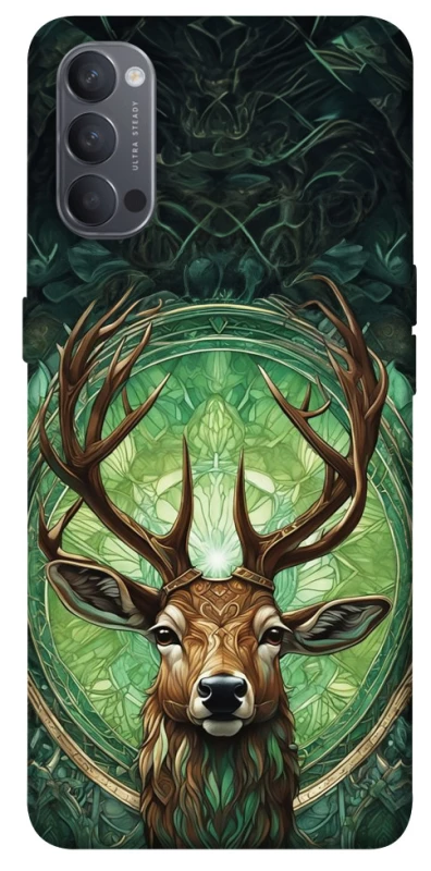 Чехол на Oppo Reno 4 Скандинавский олень фото 1 из 1