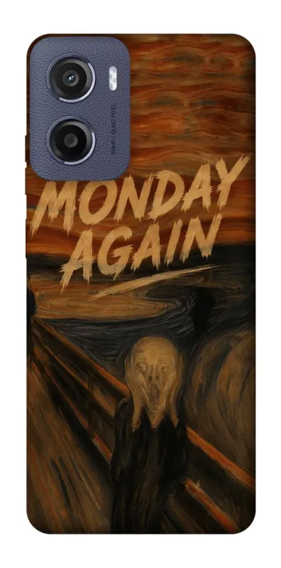 Чохол на Motorola Moto E15 Monday Again фото 1 з 1