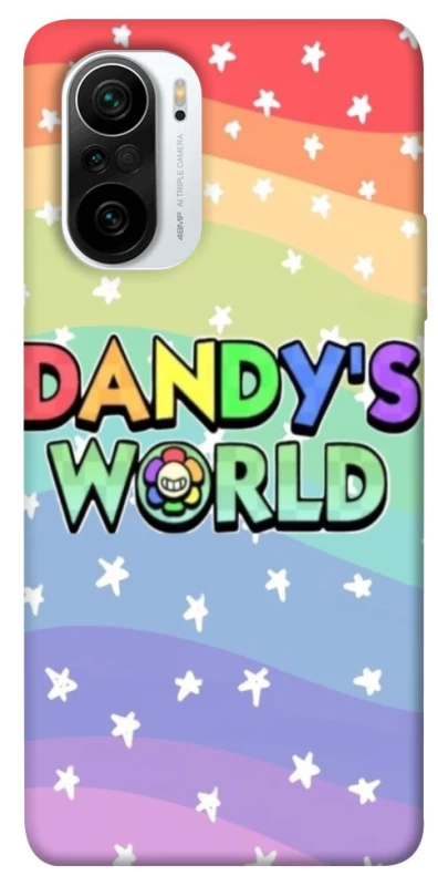 Чехол на Xiaomi Redmi K40 / K40 Pro / K40 Pro+ / Poco F3 Dandysworld rainbow stars фото 1 из 1