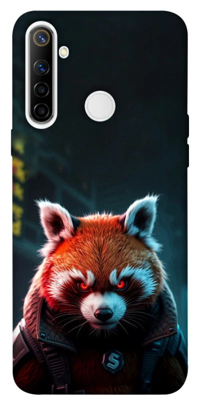 Чохол на Realme 6i Cyber Red Panda фото 1 з 1