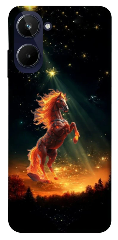 Чохол на Realme 10 4G Red Fire Horse ver.2 фото 1 з 1