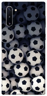 Чехол на Samsung Galaxy Note 10 Футбольные мячи фото 1 из 1