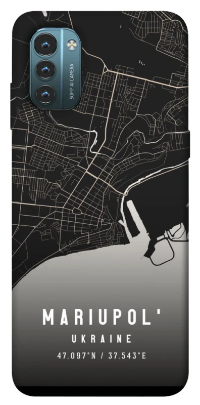 Чехол на Nokia G21 Mariupol map фото 1 из 1