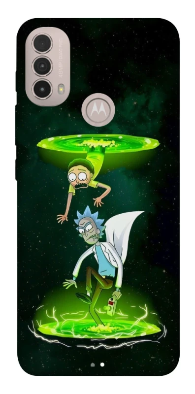 Чохол на Motorola Moto E40 Rick and Morty фото 1 з 1