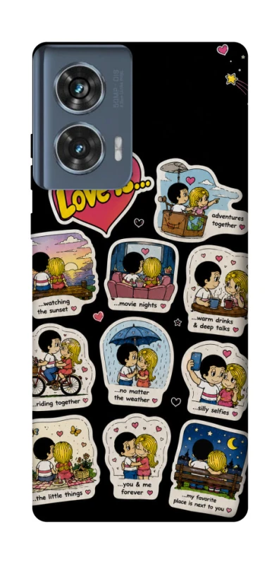 Чохол на Motorola Edge 50 Love is ver.4 фото 1 з 1