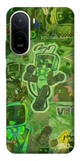 Чехол на Xiaomi Redmi A7 Pro 4G Dandysworld tv green theme фото 1 из 2
