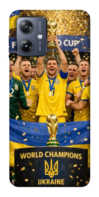 Чехол на Motorola Moto G54 UA-Football ver.5 фото 1 из 1